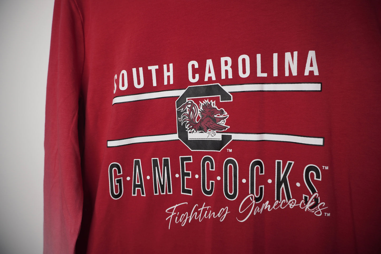 USC Dip Dye Long Sleeve Top