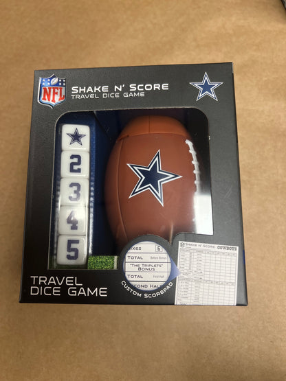 Dallas Cowboys Shake N' Score Game