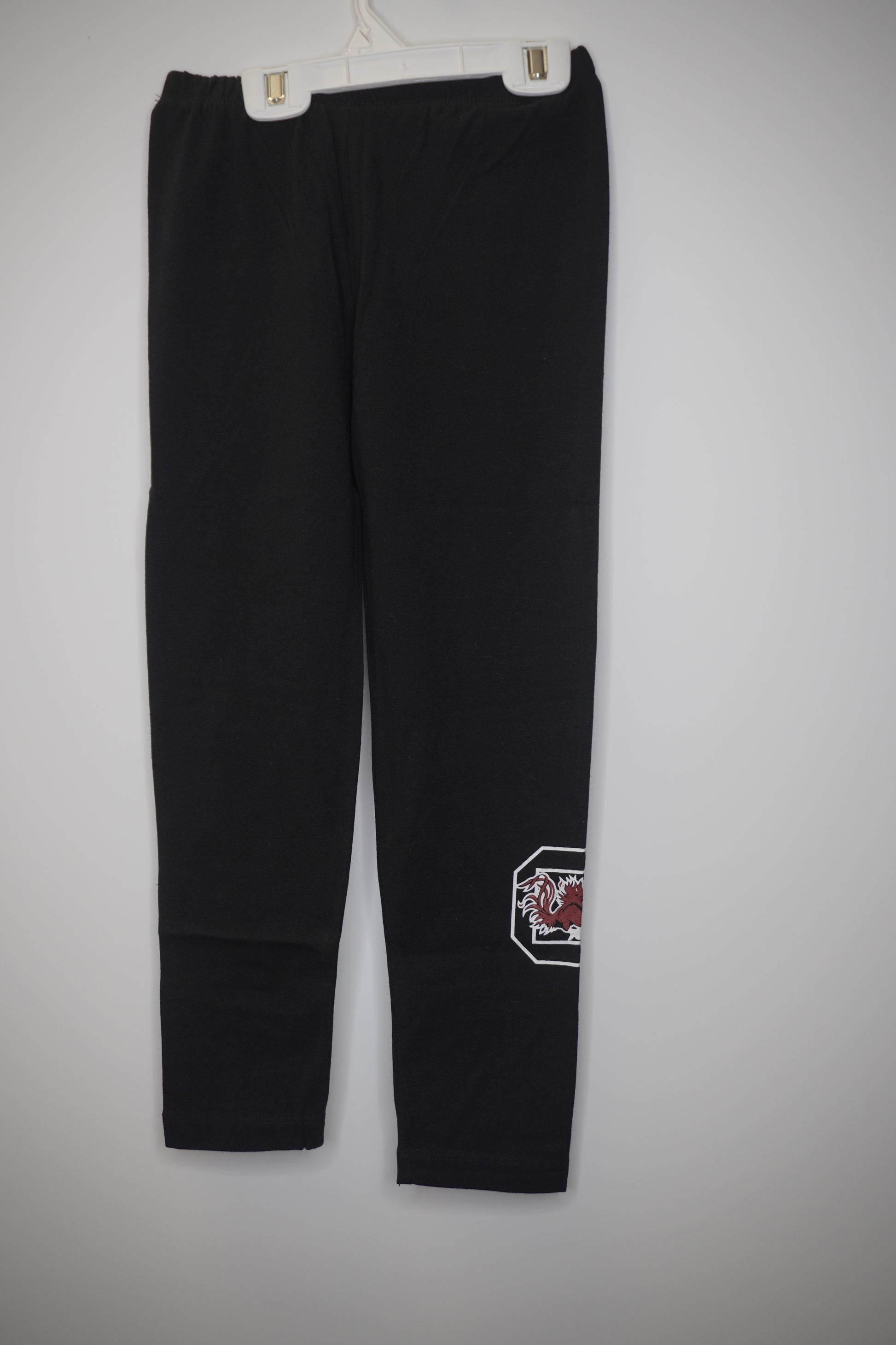 black usc gamecock kids leggings