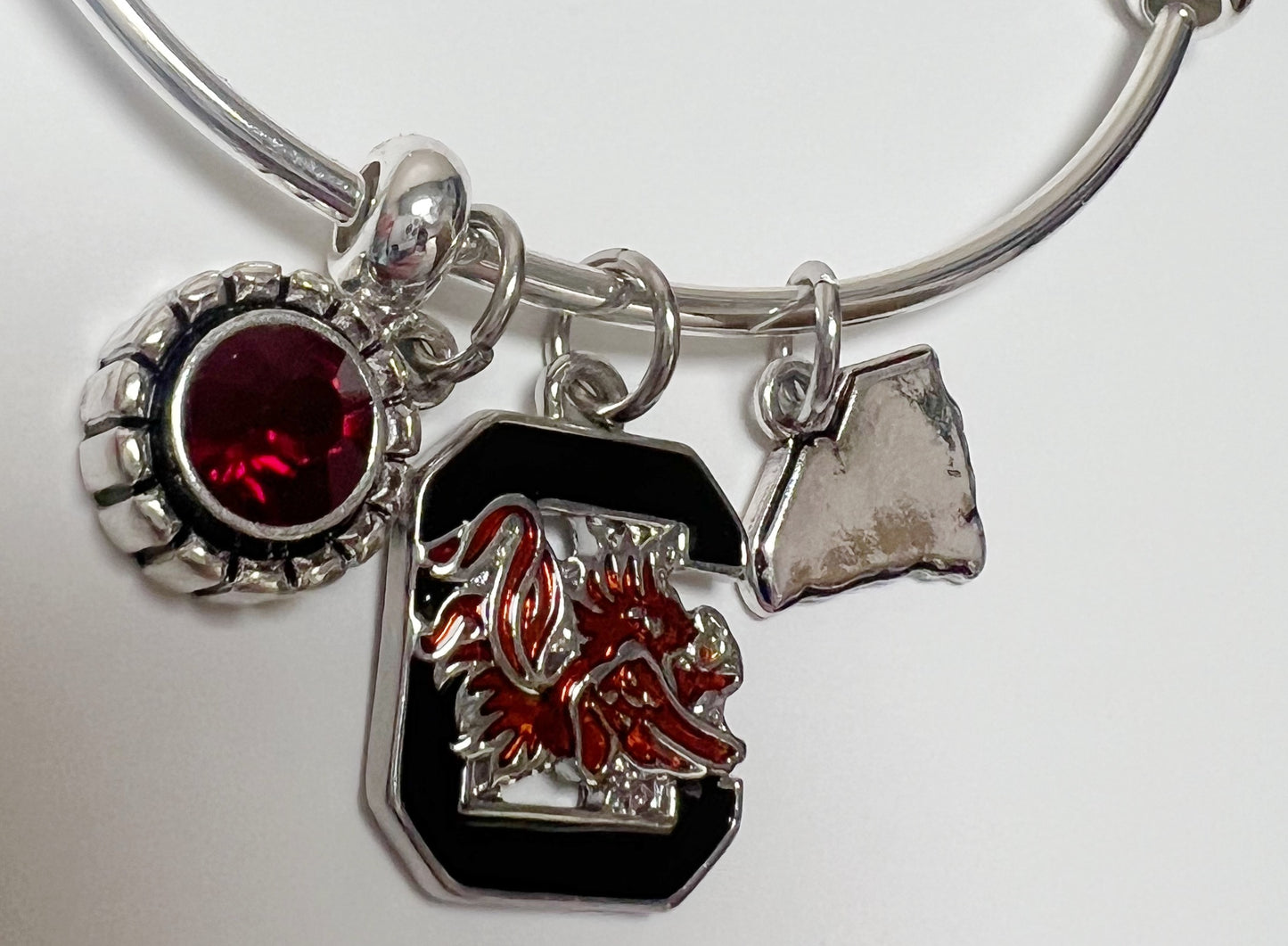 Gamecocks Charm Bracelet