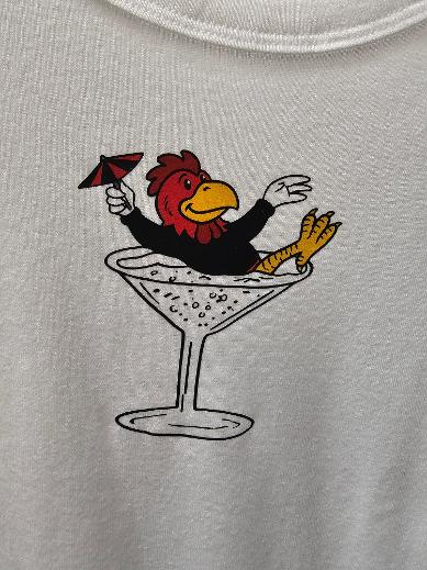 Cocky Martini Baby Tee