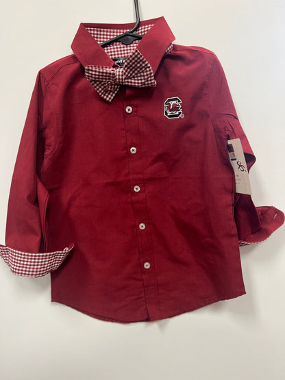 Kids Garnet Button Up