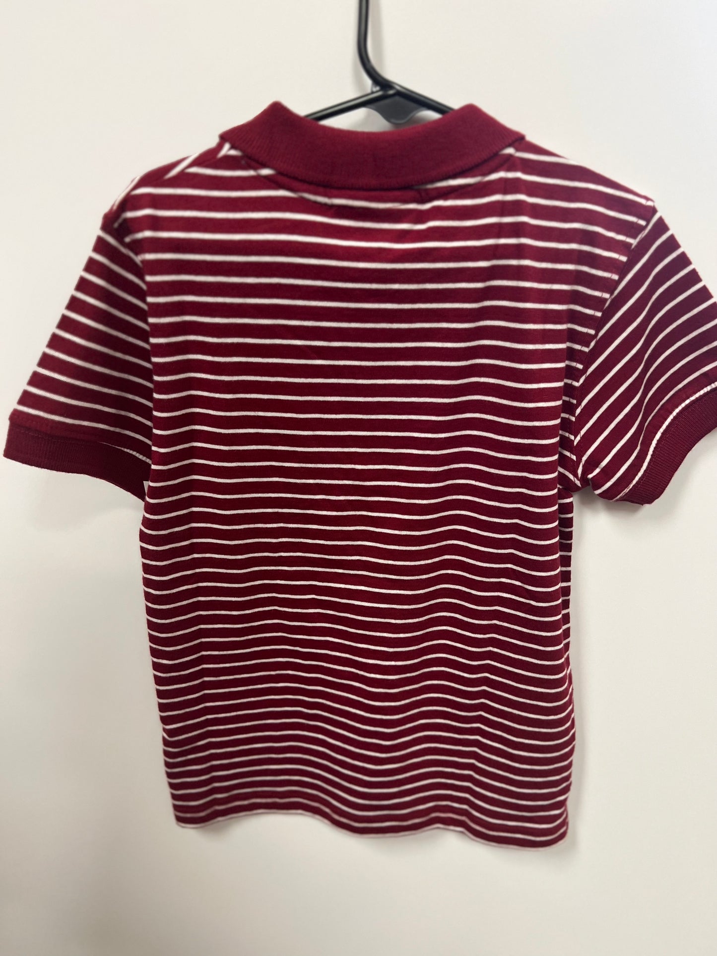 Kids Garnet Striped Gamecocks Polo