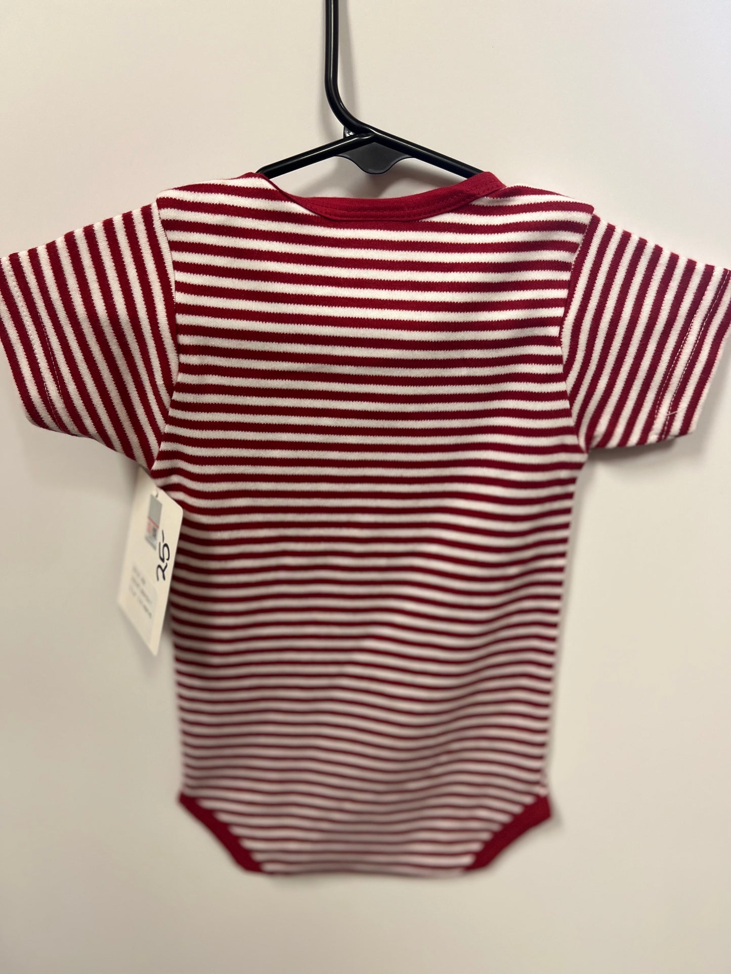 Baby Gamecock Stripe Onesie