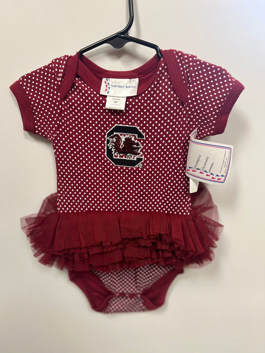 Baby Girls Gamecock Tutu Onesie