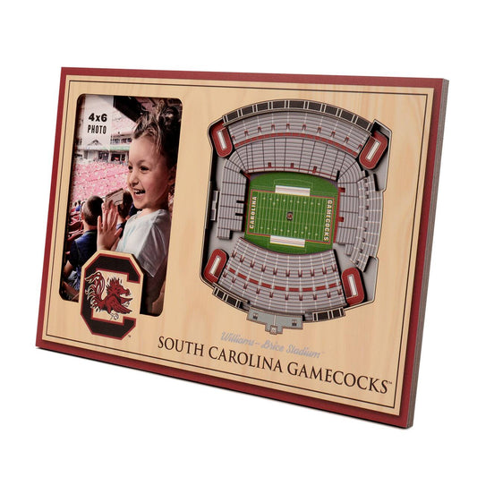 USC Gamecocks 3D Picture Frame Willy B