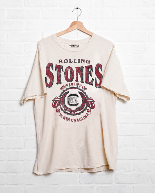 Off White Rolling Stones Gamecock Tee