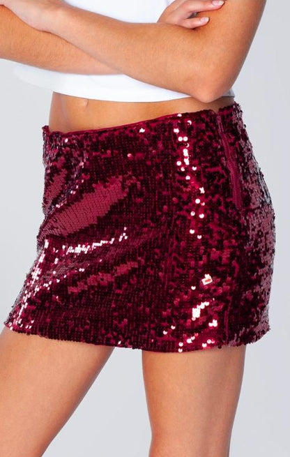 Carolina Sequin Skirt