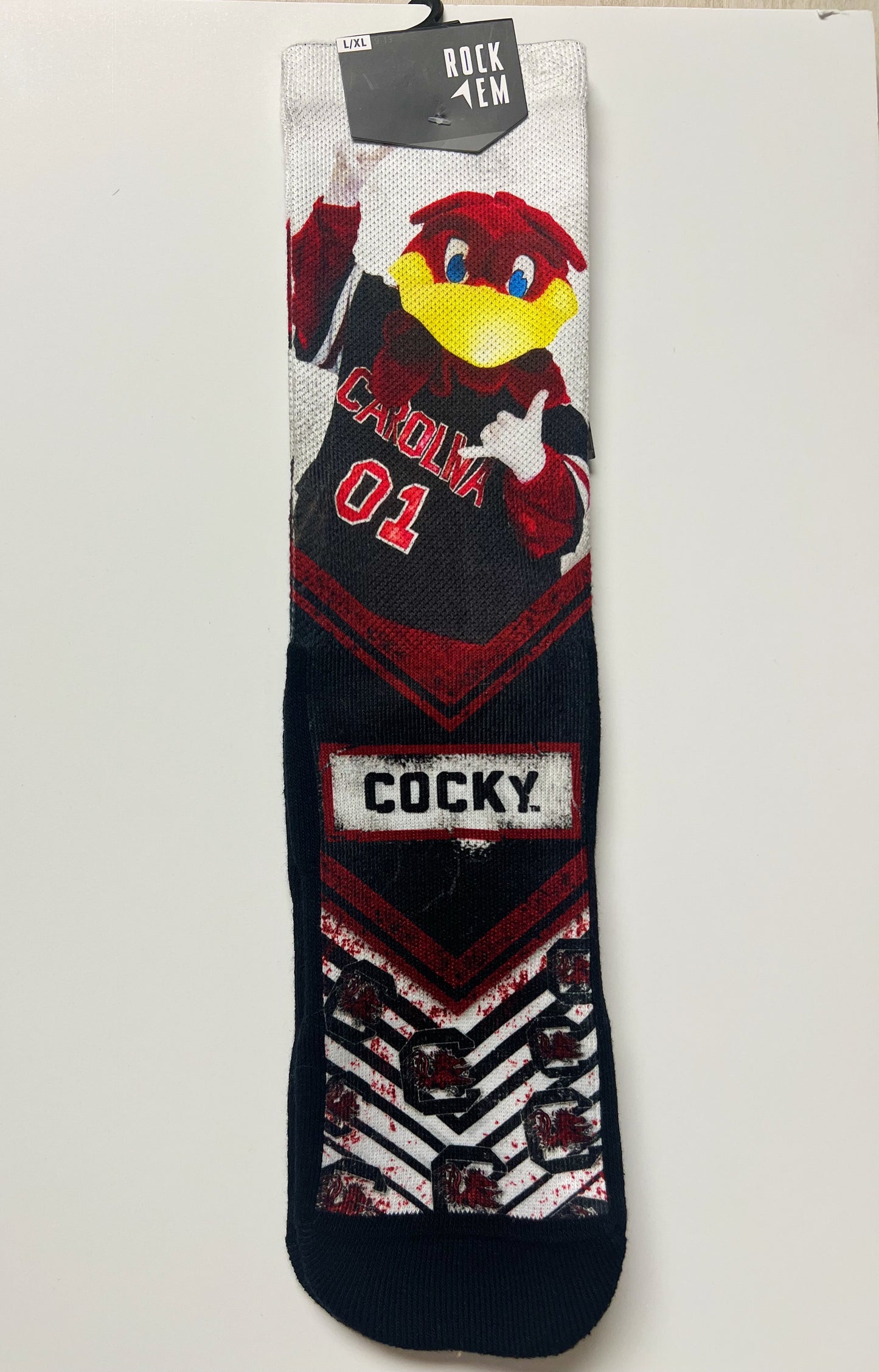 Gamecock Rock Em Socks - Cocky