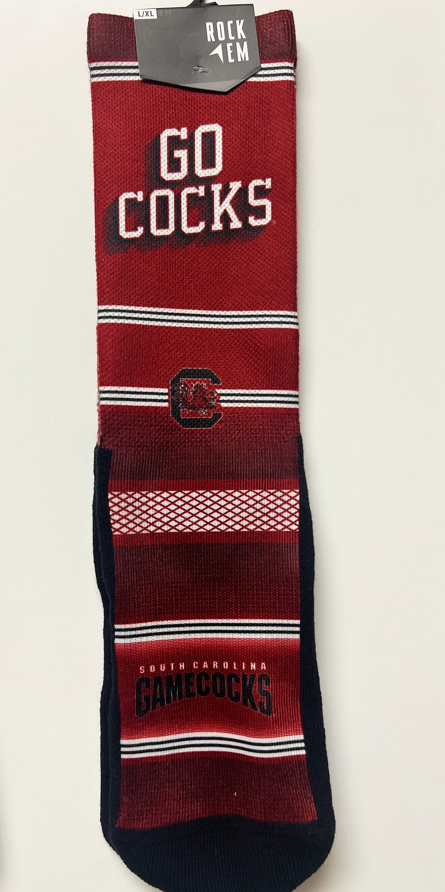 Gamecock Rock Em Socks - Go Cocks