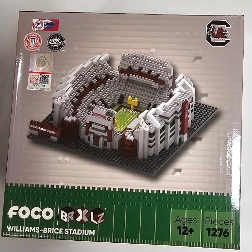 3D BRXLZ (Lego inspired) Williams Brice Stadium