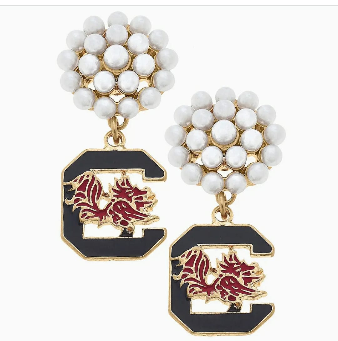 GC Pearl Statement Earrings