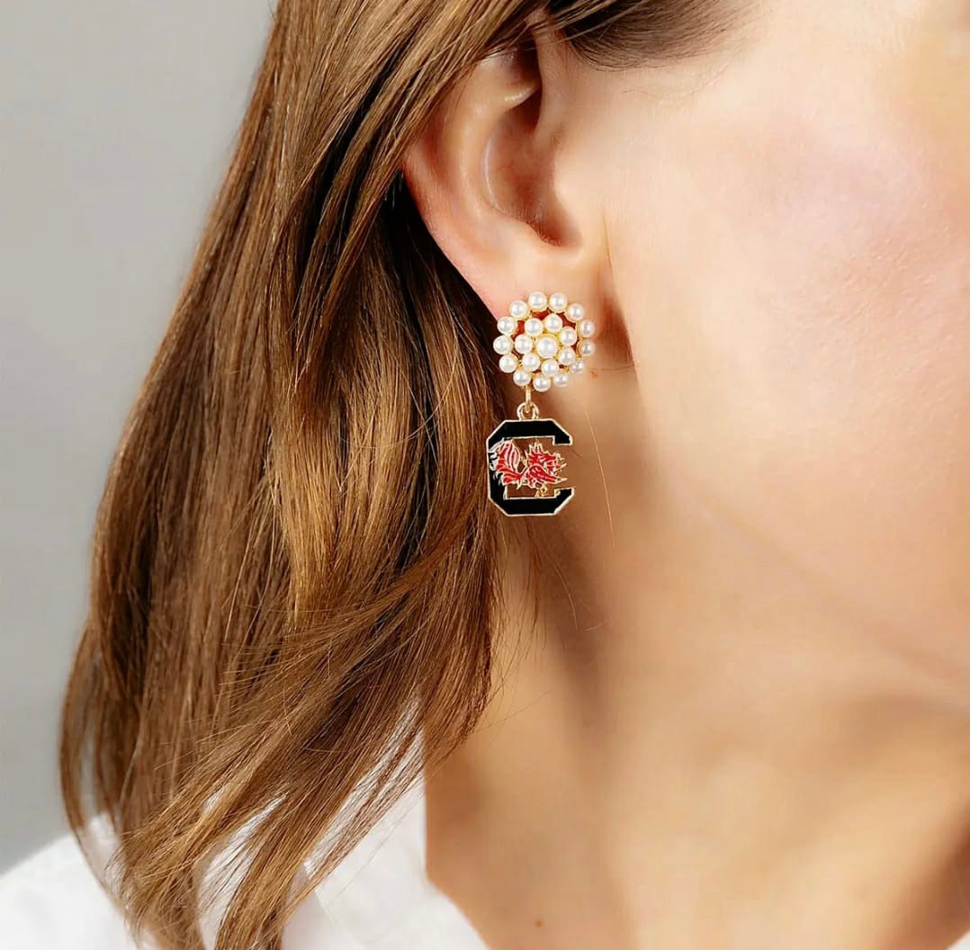 GC Pearl Statement Earrings