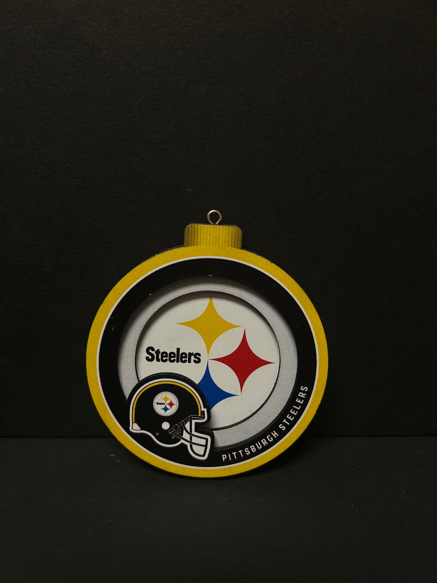 3D Steelers Ornament - Logo