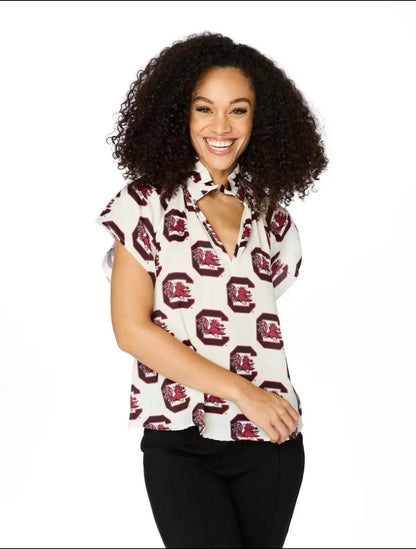 Womens Gamecock top