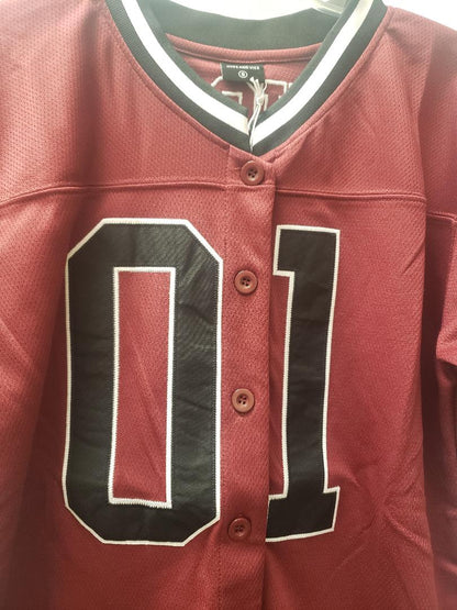 Womens button up Gamecock Jersey