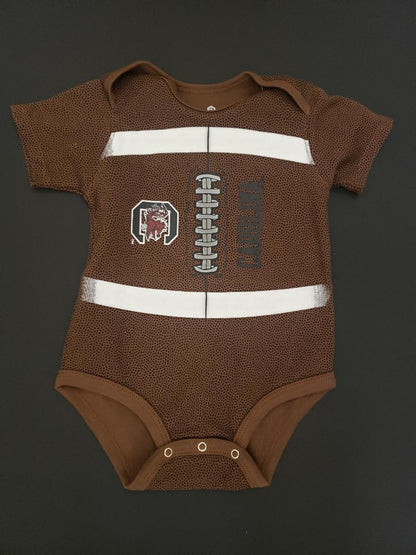 Gamecock baby onesie Football Creeper
