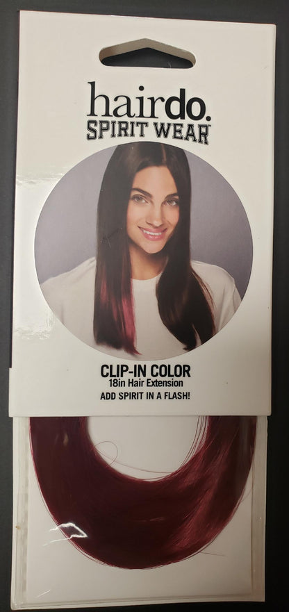 Gameday Clip in Hair Garnet Strait