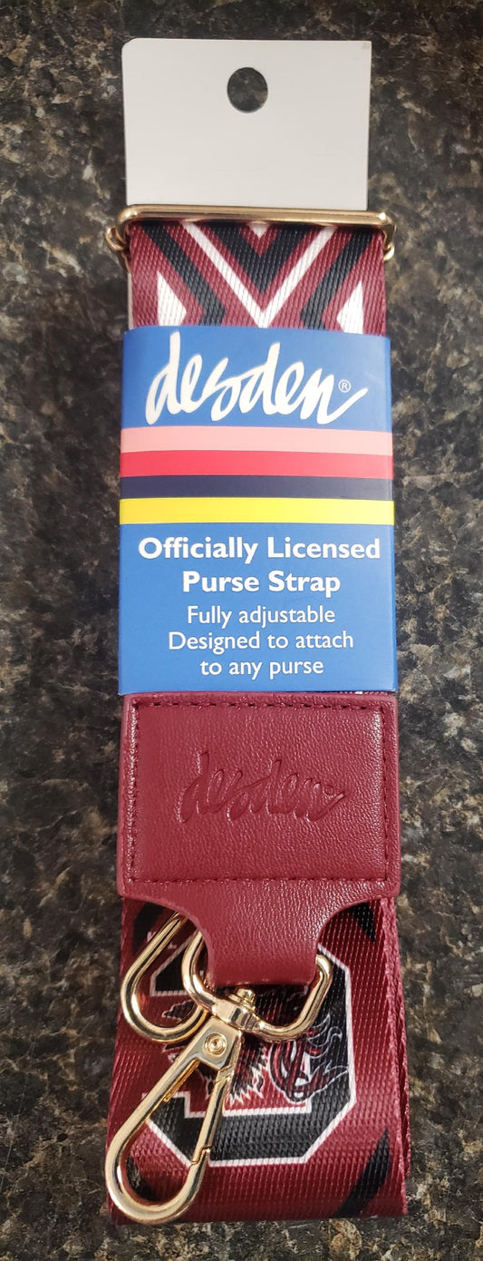 Gamecock strap Aztec design