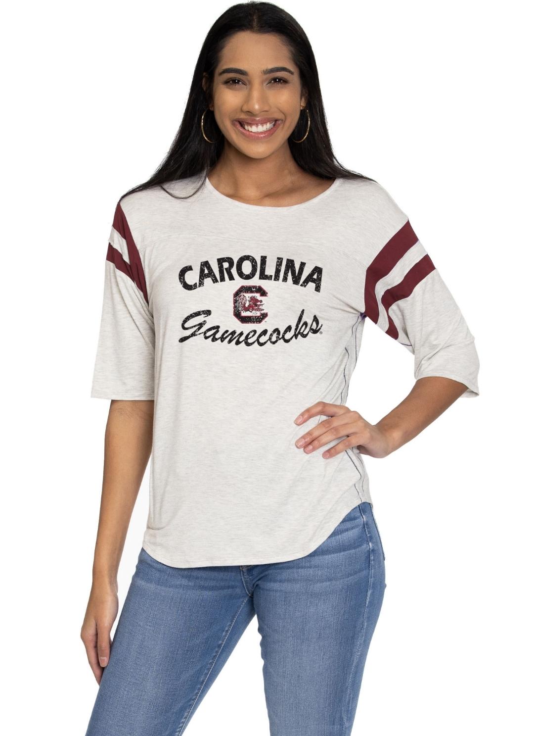 Ladies Gamecock Jersey style top